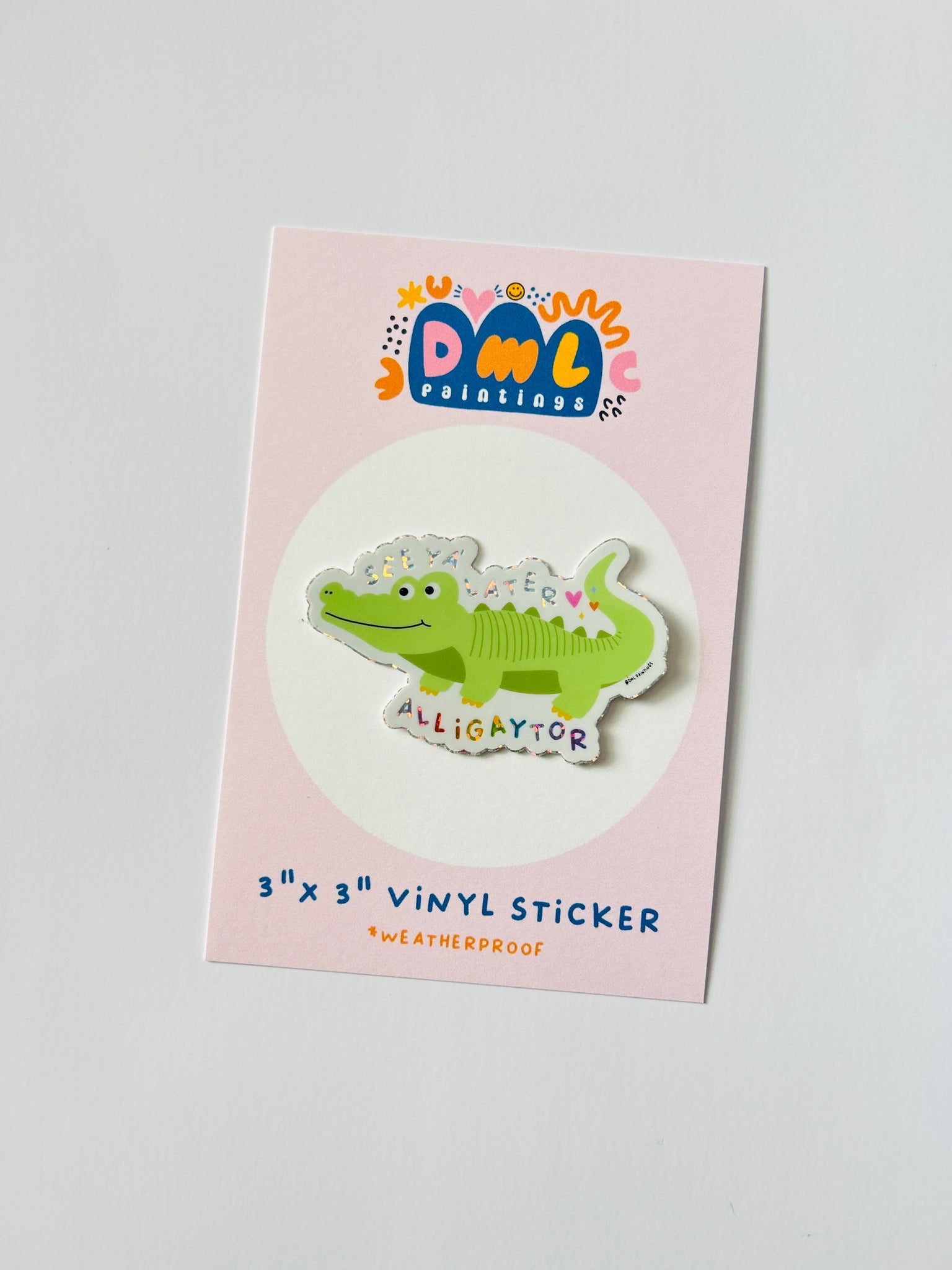 "Alligaytor” Sticker