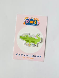 "Alligaytor” Sticker