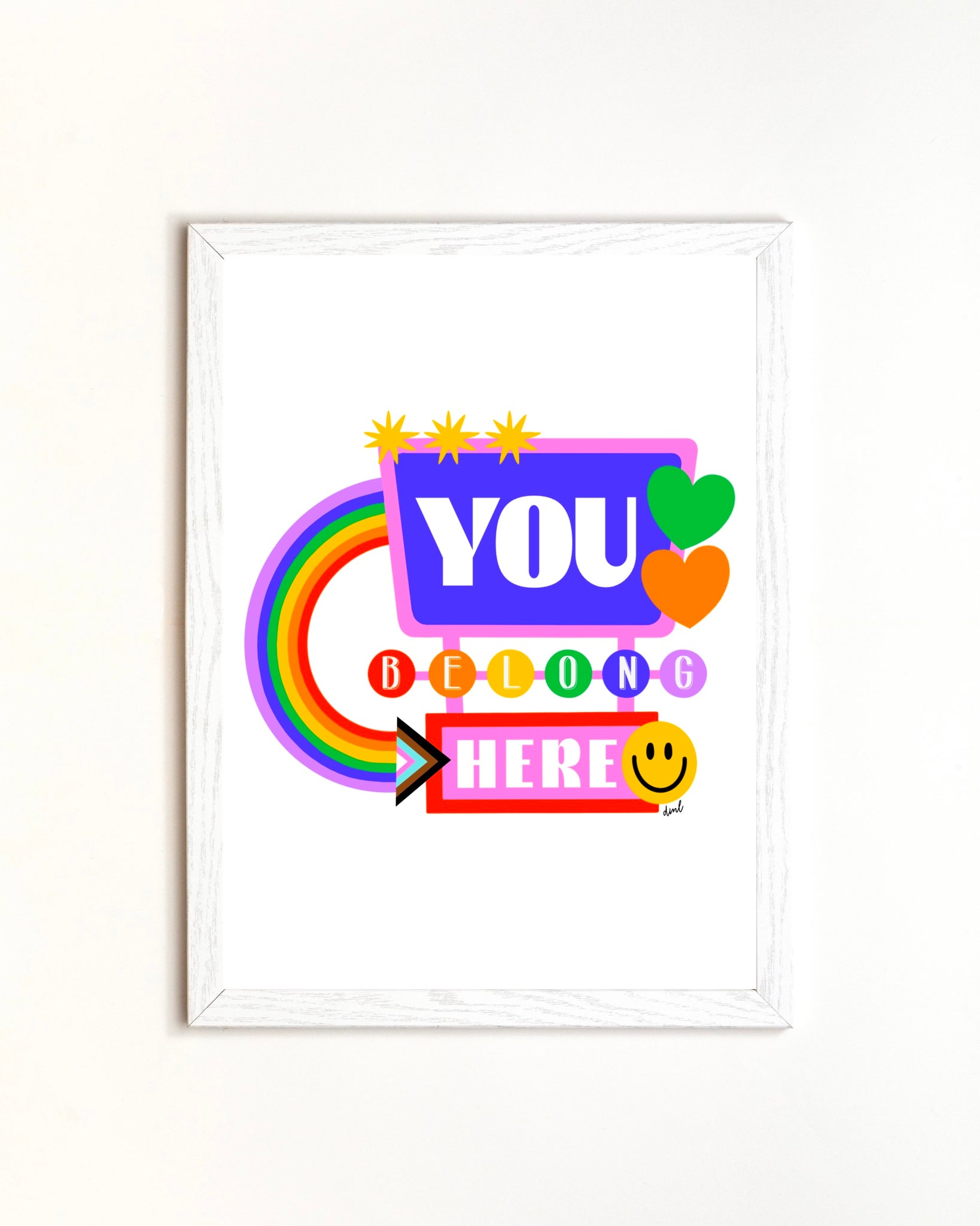 ‘You Belong Here” Print