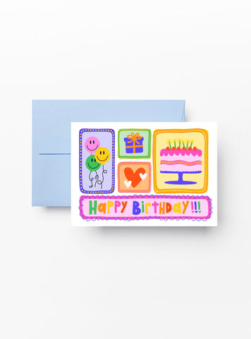 4-Pack "Occasions" Greeting Cards