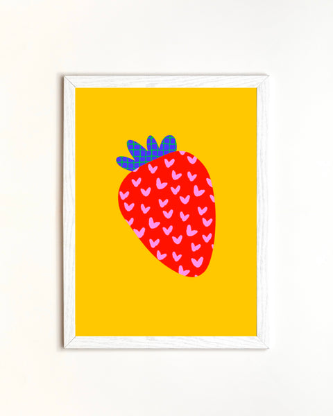 Strawberry Print