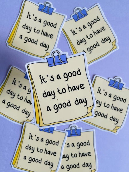 “Good Day” Sticker