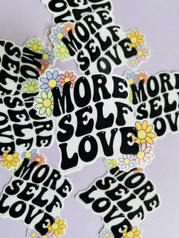 “More Self-Love” Sticker