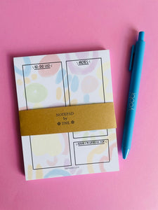 Pastel Pattern Notepad