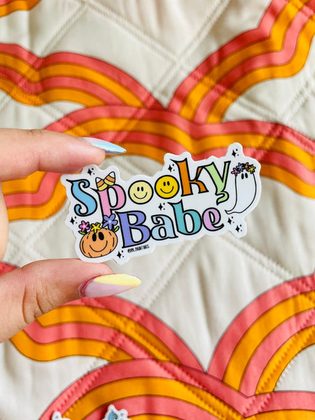 "Spooky Babe" Sticker